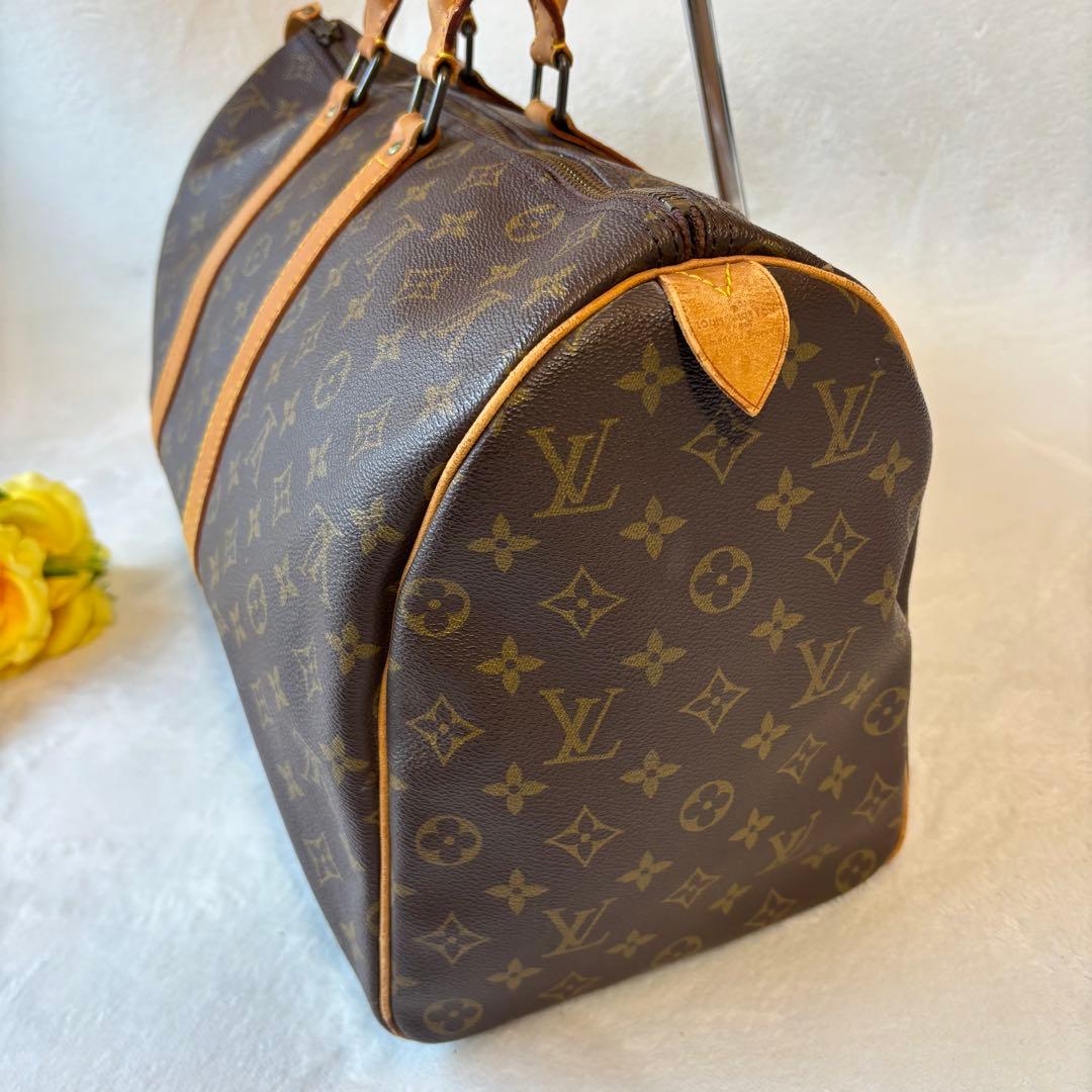 【希少✨】ルイヴィトン　ボストンバッグ　キーポル45レザー　モノグラム