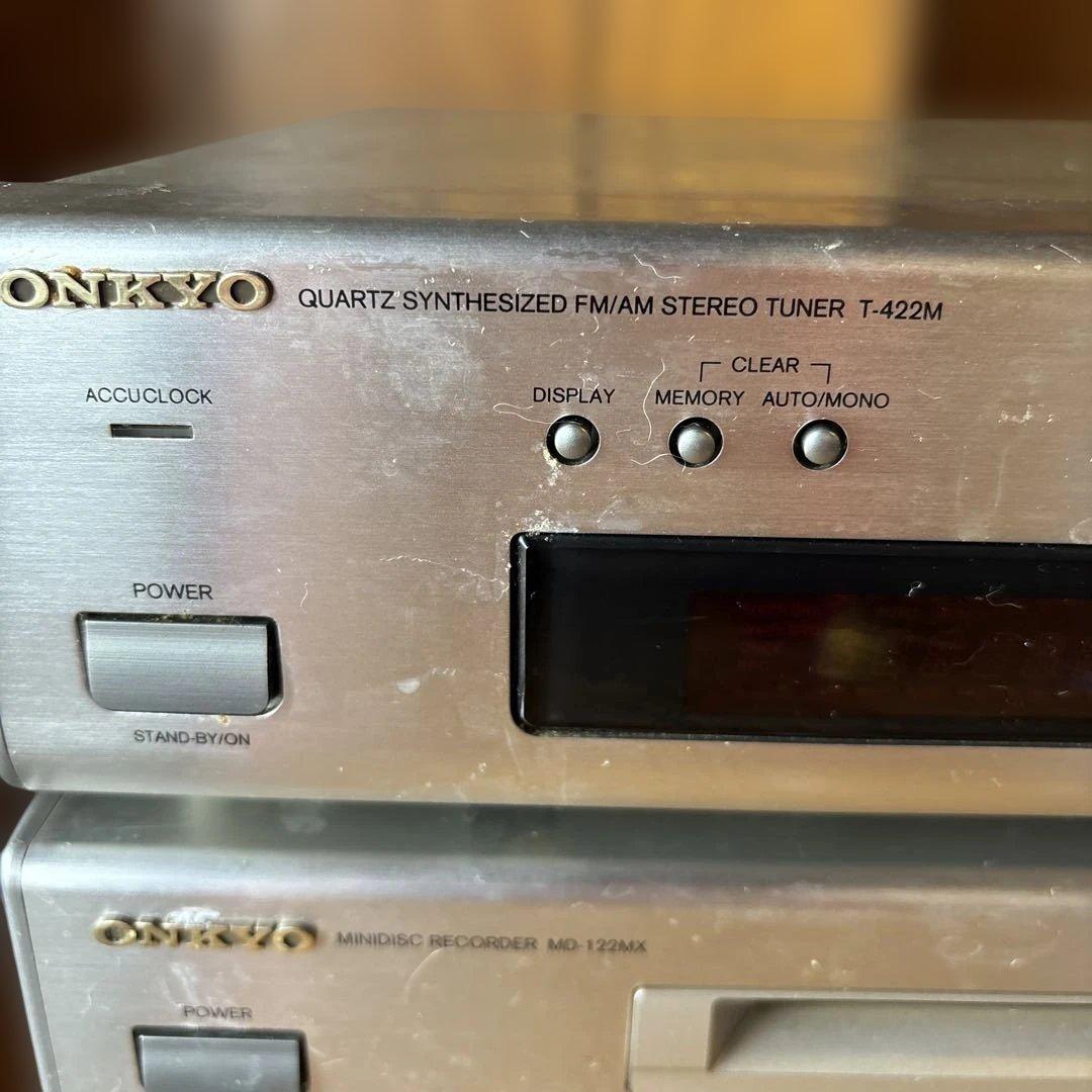 ONKYO ミニコンポ CDプレーヤー付き　ジャンク品
