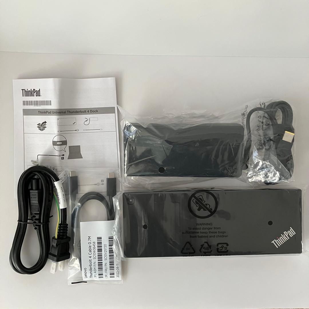 ThinkPad Thunderbolt 4 ドック 40B00135JP
