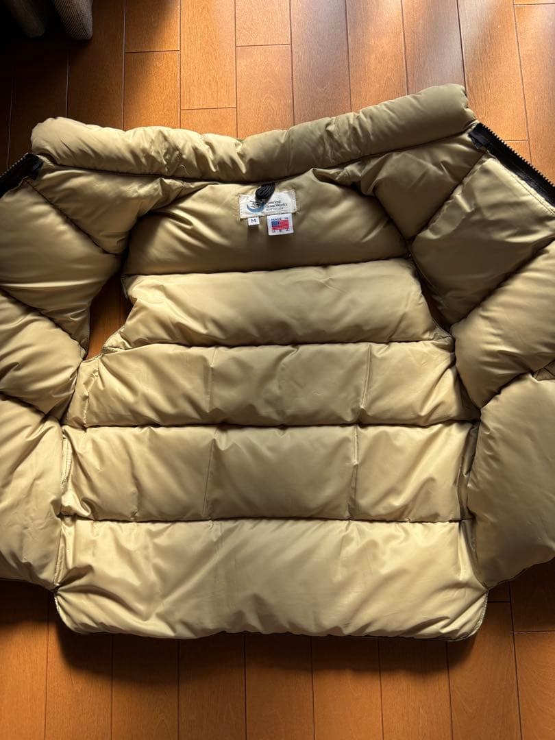 Crescent Down Works オリーブグリーン ダウンベストＭ