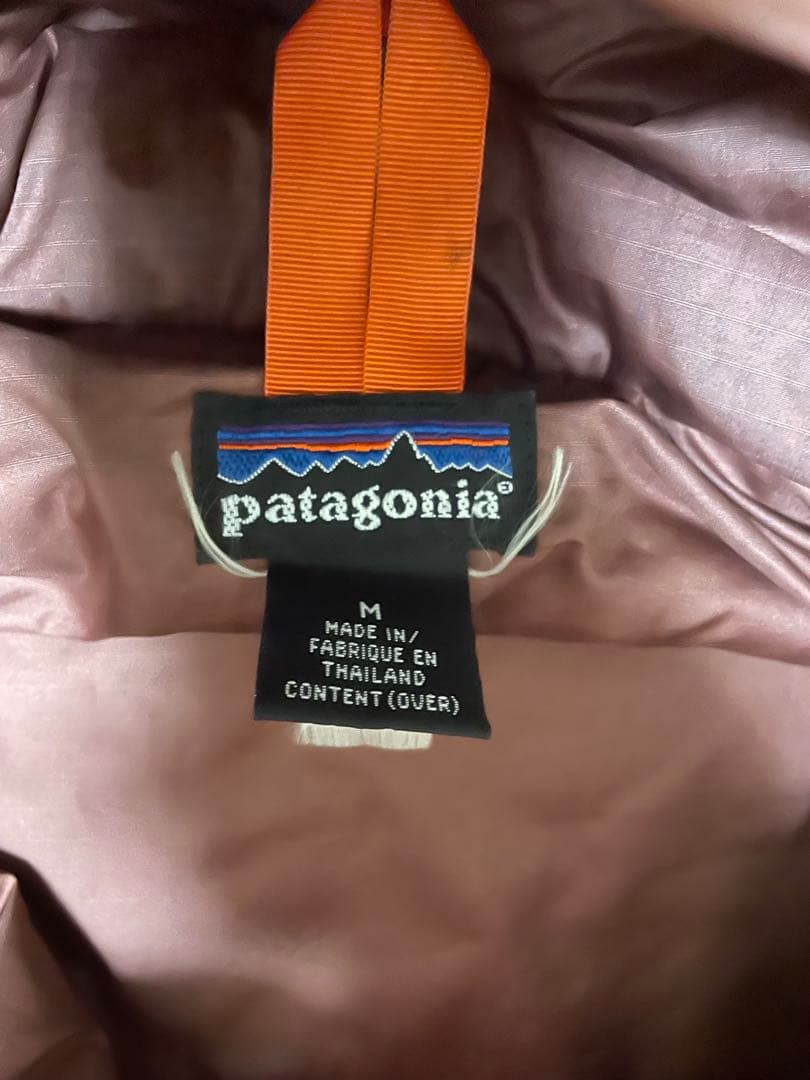K*2様 patagonia パフボールセーター　02年　オレンジ　パフボールベ