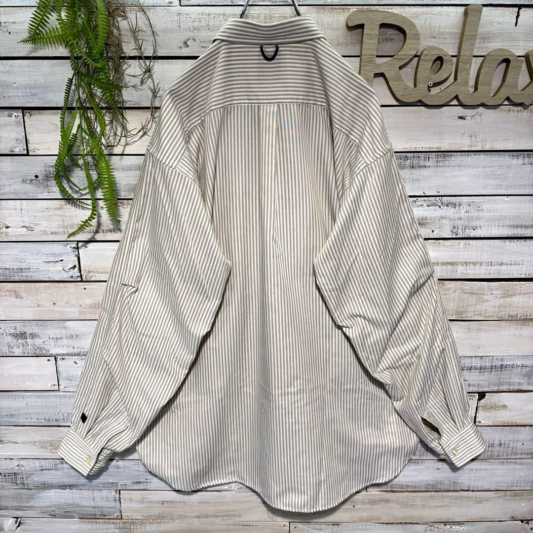 ダイワピア39 TECH BUTTON DOWN SHIRTS STRIPE M