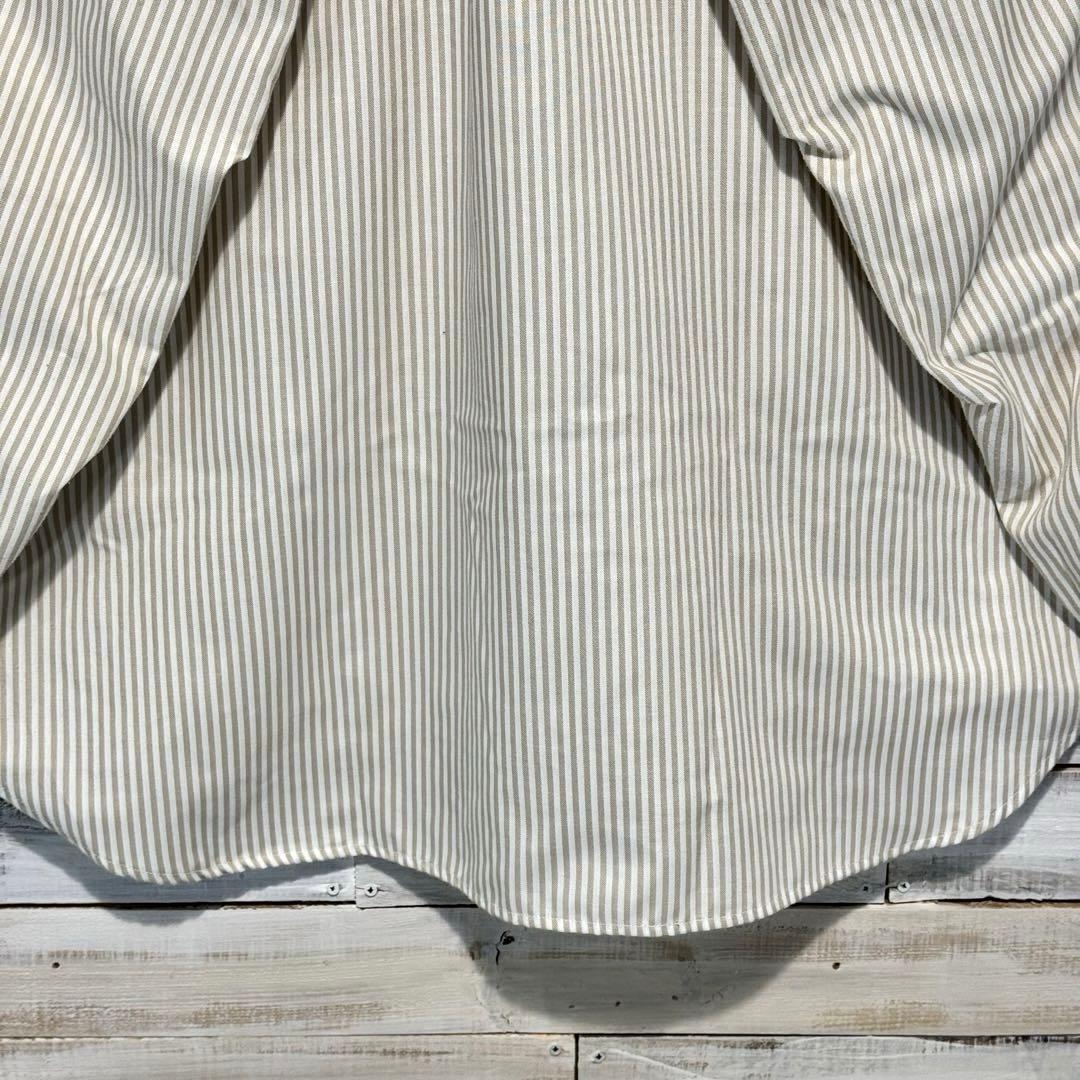 ダイワピア39 TECH BUTTON DOWN SHIRTS STRIPE M