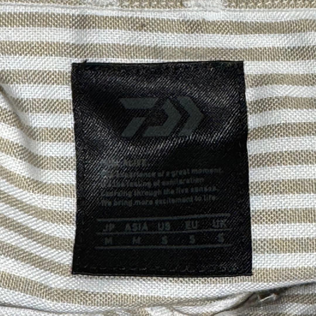 ダイワピア39 TECH BUTTON DOWN SHIRTS STRIPE M