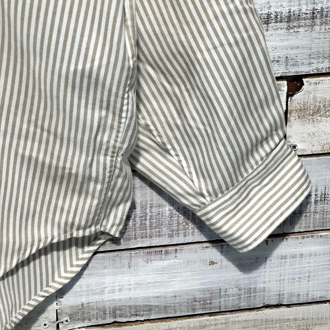 ダイワピア39 TECH BUTTON DOWN SHIRTS STRIPE M