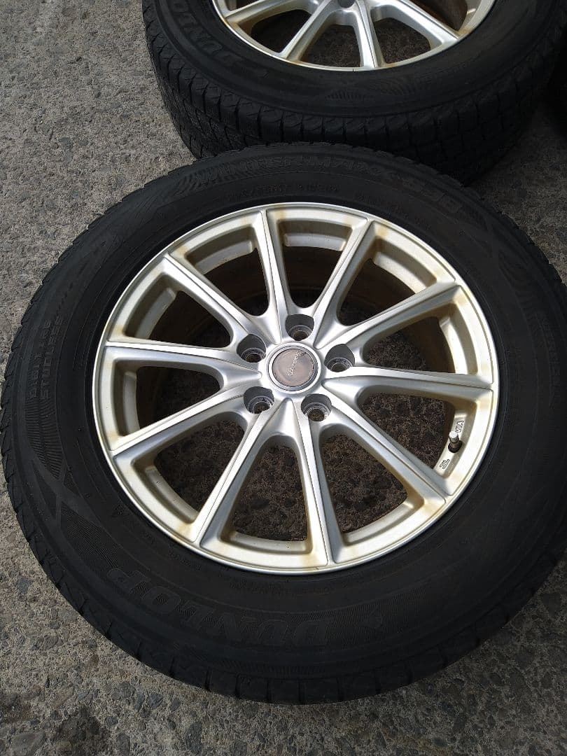 225/65R17スタッドレスタイヤホイールセット