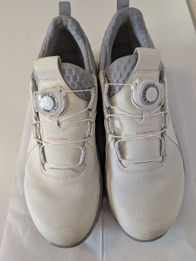 ECCO BIOM HYBRID 4 BOA ゴルフシューズ 2.5E ホワイト