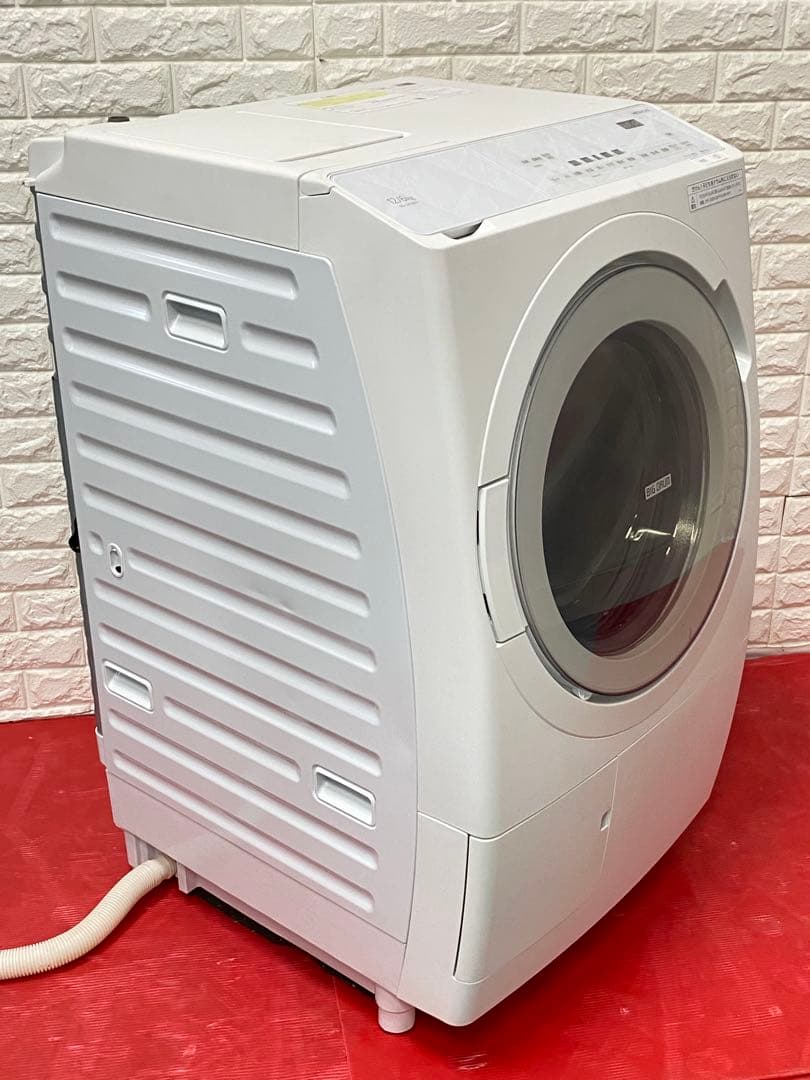 日立 ドラム　ビッグドラム 左開き ホワイト BD-SX120HL