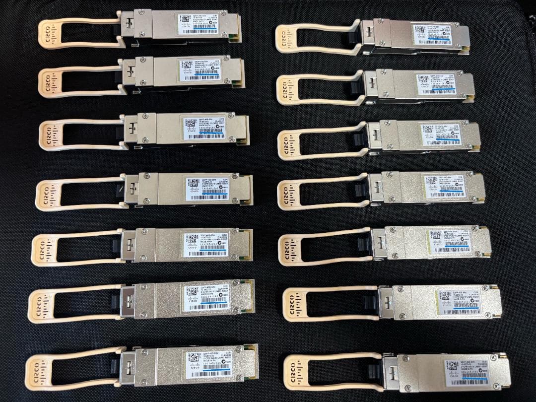 QSFP-40G-SR4 ×14 モジュール CISCO純正 未使用品