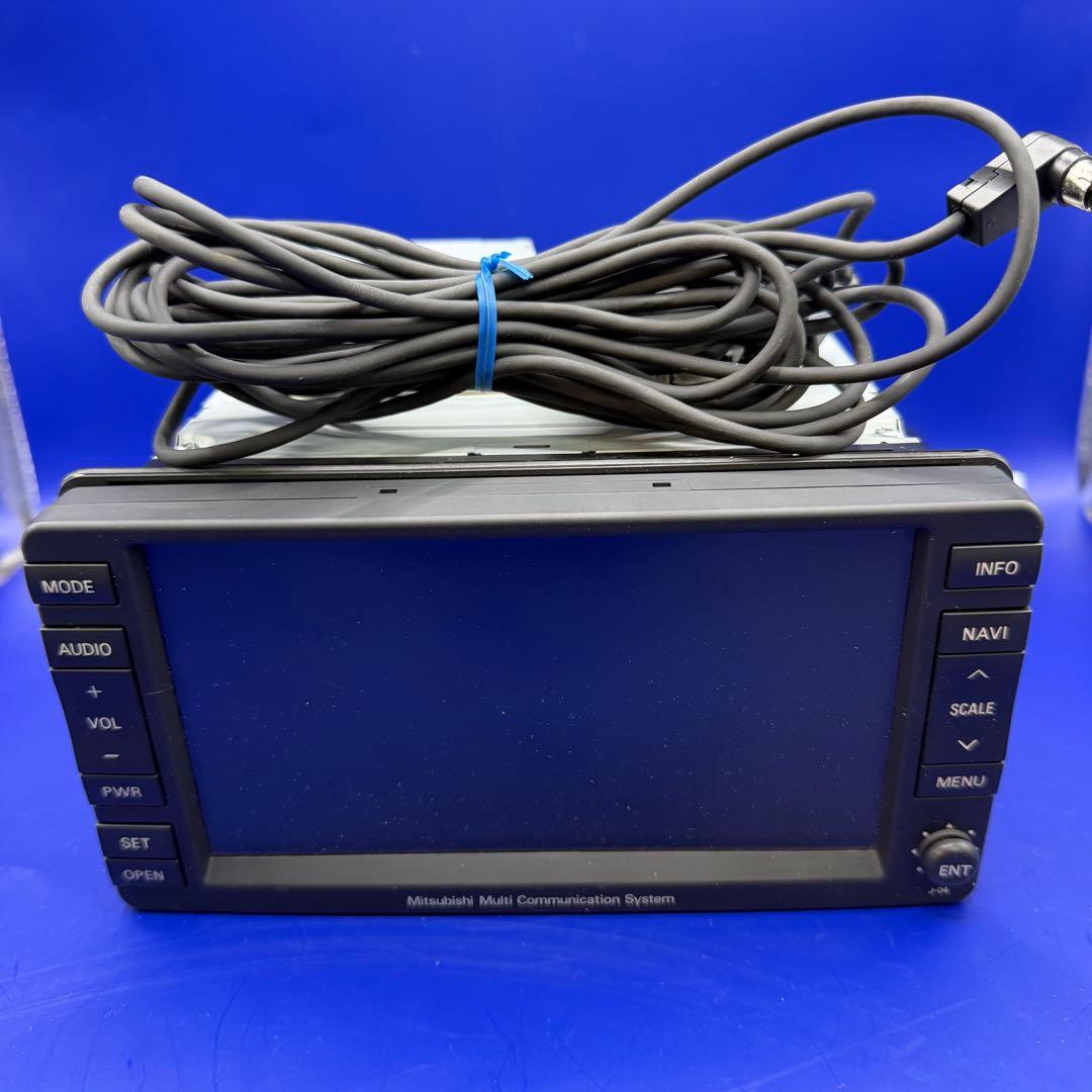 ☆三菱 HDDナビ J-04 ランエボ デリカD5 cv5w cv1w 純正ナビ