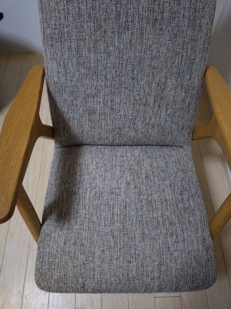 unico ウニコ　HESTA ヘスタ ラウンジチェア　 ブラウン