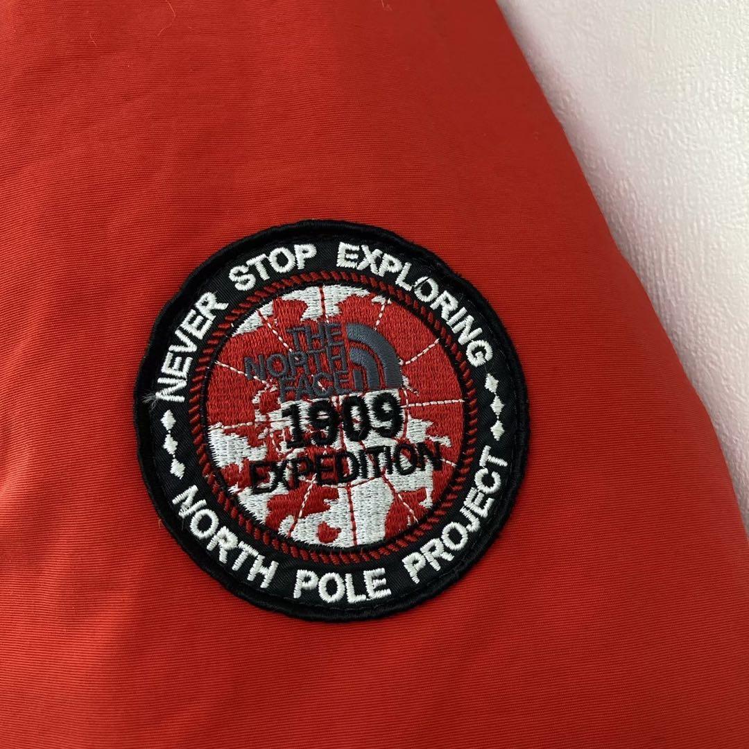 ノースフェイス ダウンコート レッド レディースS