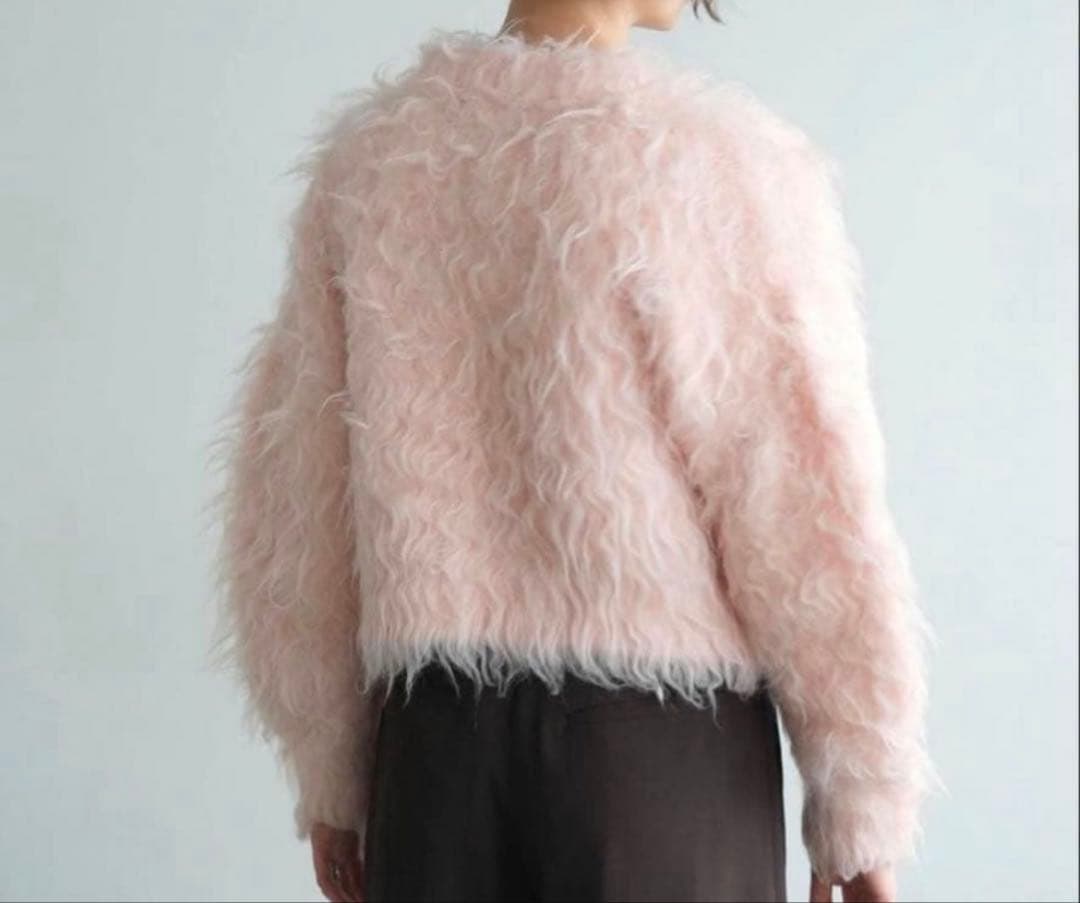 完売品♡定価3万 CLANE クラネ シャギーショートニットカーディガン 【M】