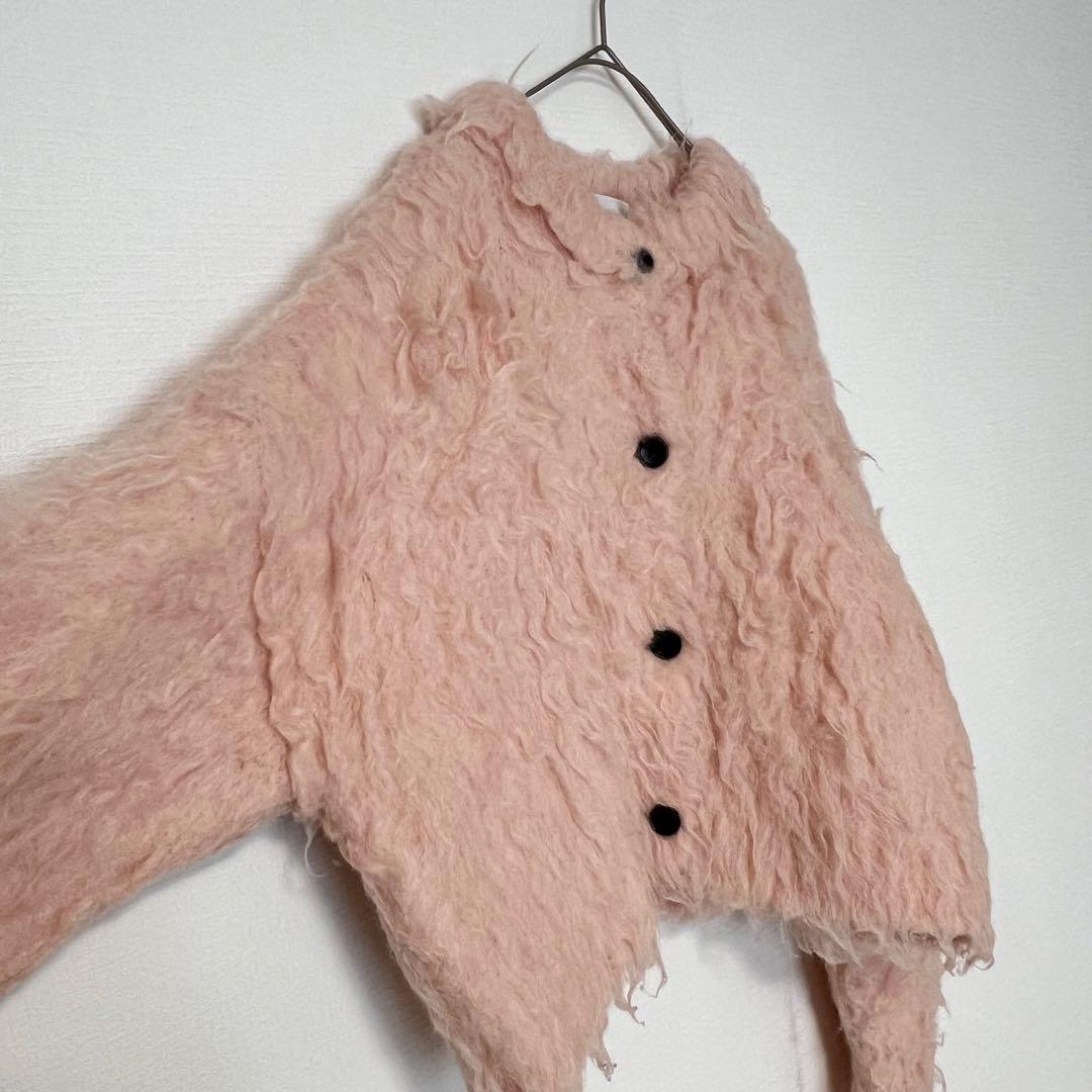 完売品♡定価3万 CLANE クラネ シャギーショートニットカーディガン 【M】