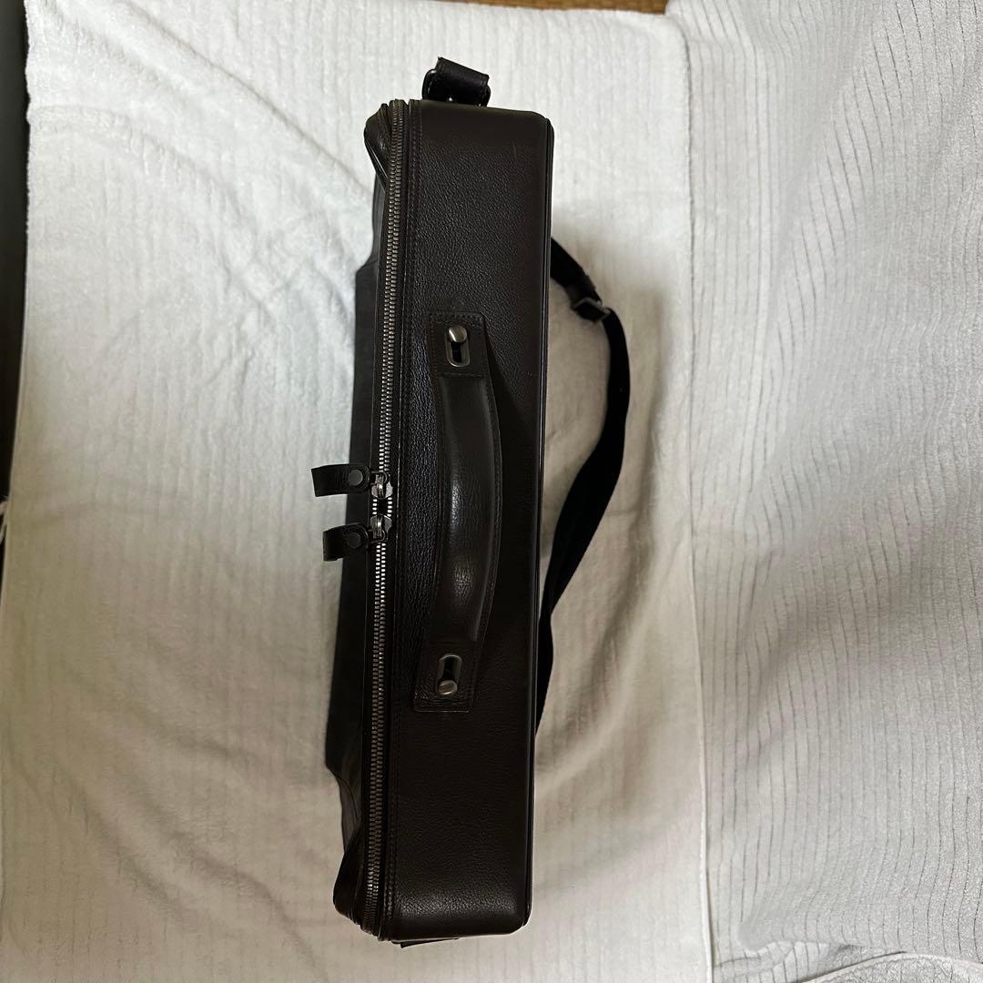 【美品】dunhill（ダンヒル） ブリーフケース 大容量 A4収納可 バッグ