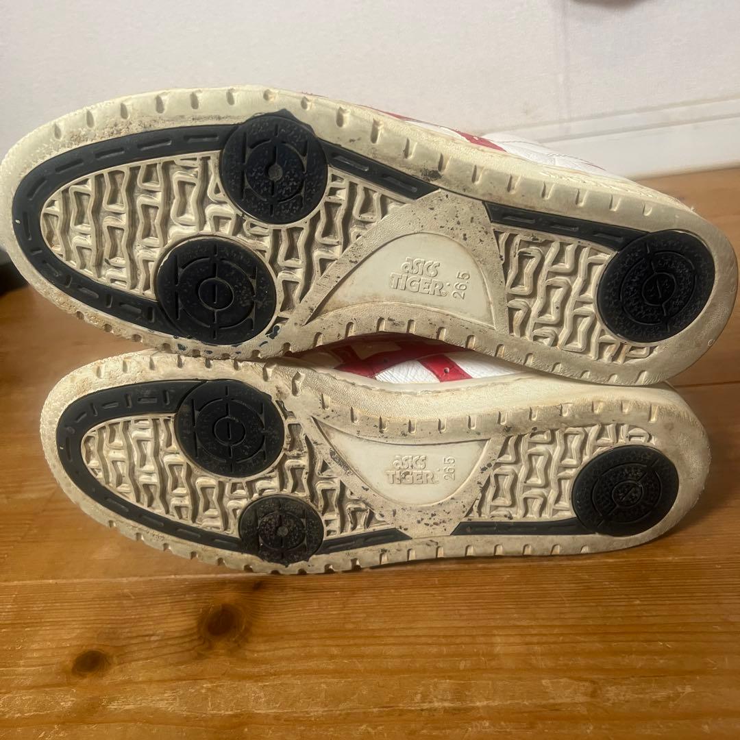 。*様 アシックス タイガー ポイントゲッター 当時物 26.5 asics t