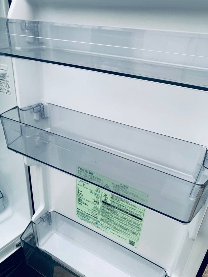 ♦TOSHIBA ノンフロン冷蔵庫【2020年製】GR-S15BS