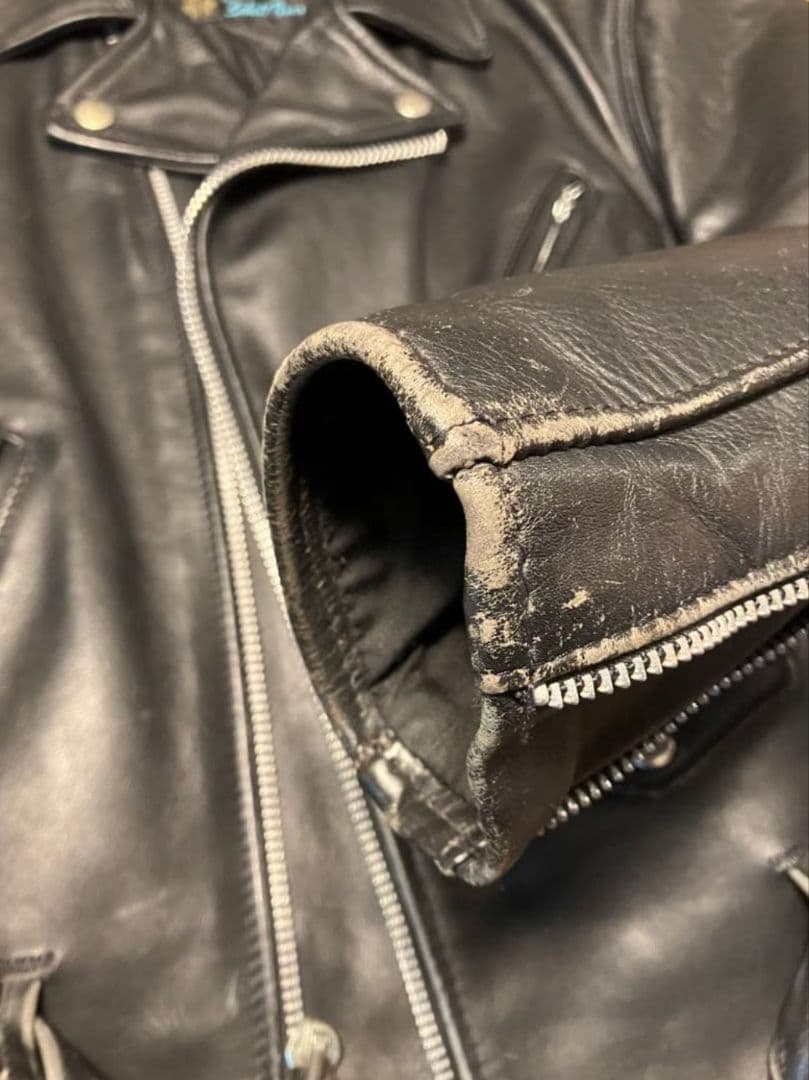 ★希少★ Schott 613XX ワンスター　サボテン黒タグ復刻【38】