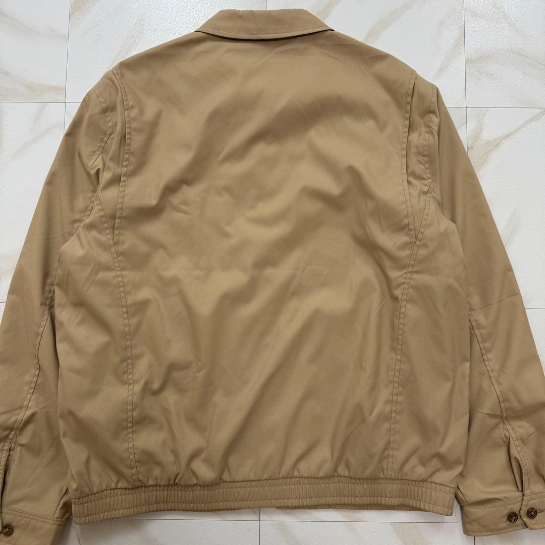 極美品✨ポロ ラルフローレン スイングトップ 黒ポニー刺繍 ベージュ L