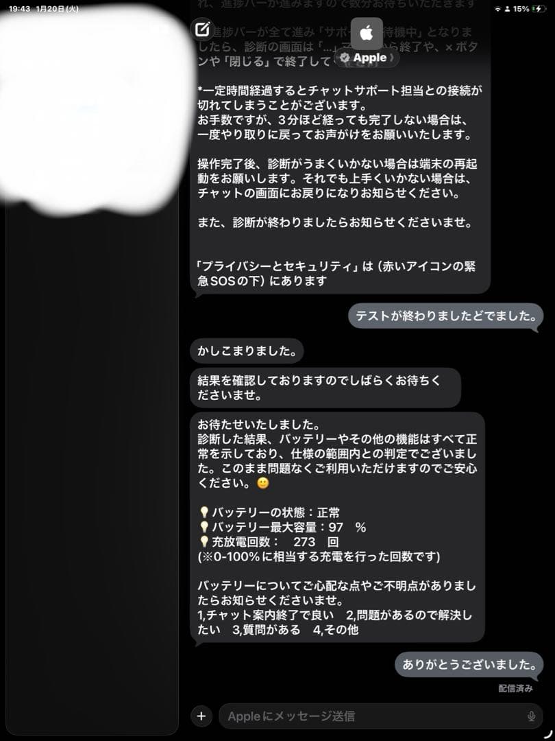 iPad Apple 第9世代　Wi-Fiモデル　64GB 最大容量97%