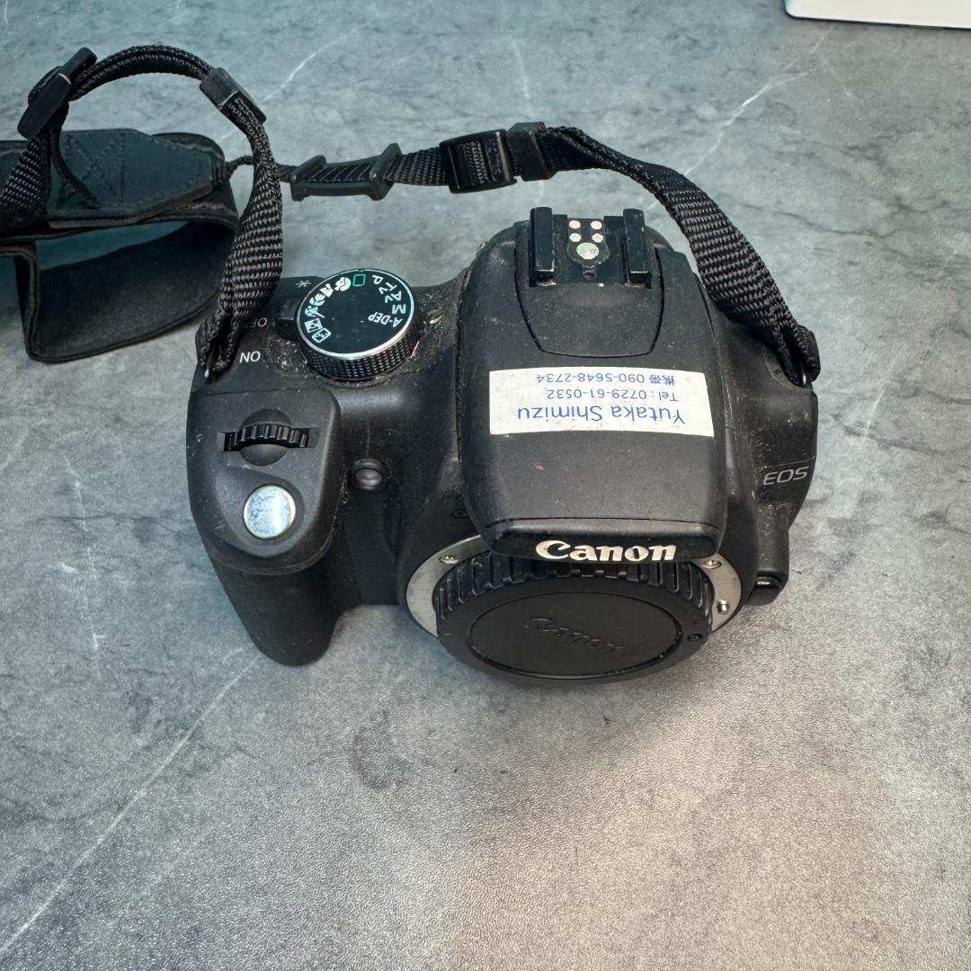 ジャンク　キヤノン EOS Kiss Digital N カメラセット