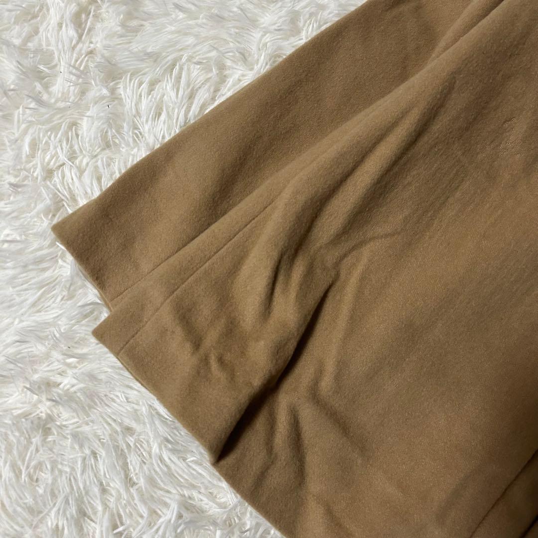 KUMIKYOKU フード付きショートコート キャメル 5