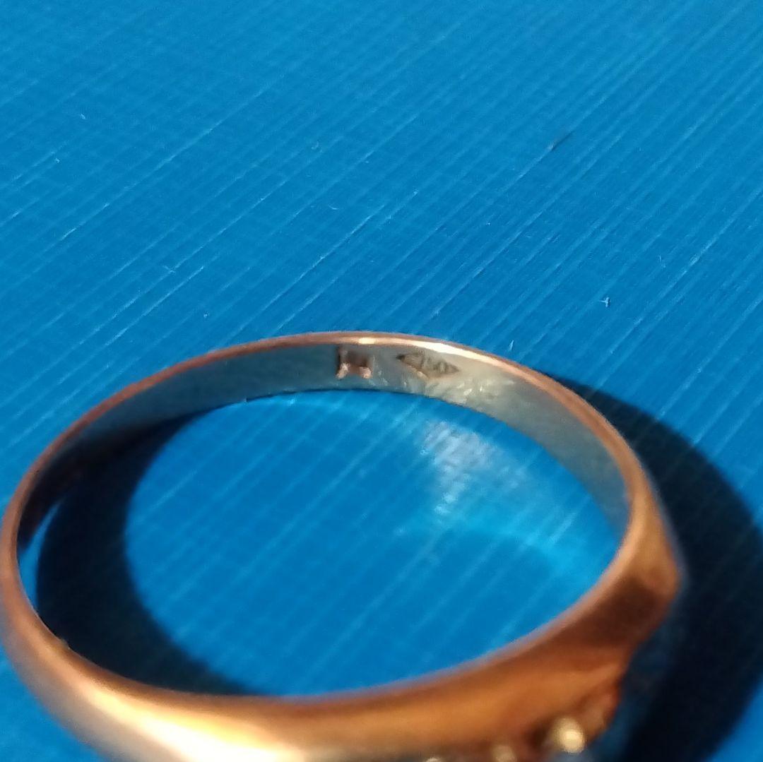 こ*う様 ダイヤモンド付き金の指輪