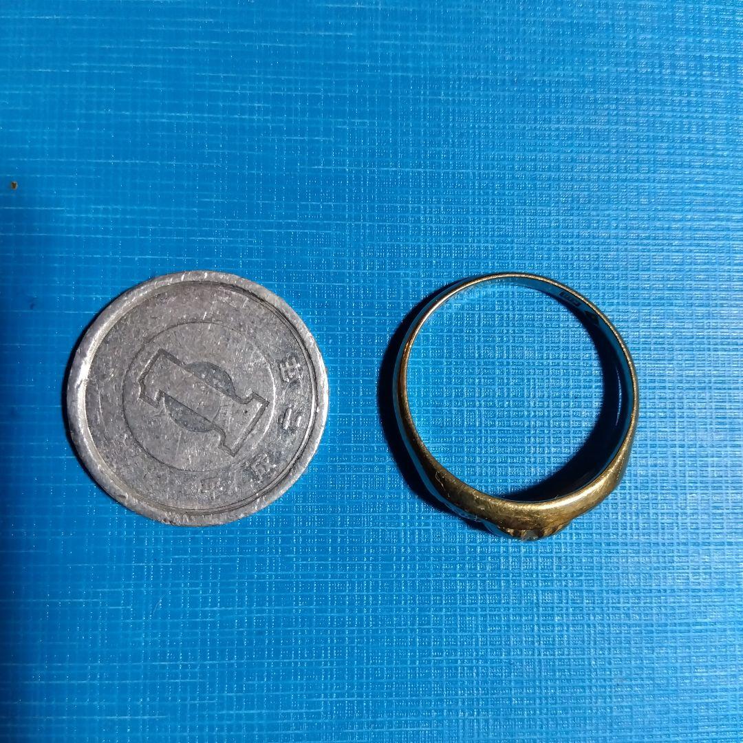 こ*う様 ダイヤモンド付き金の指輪
