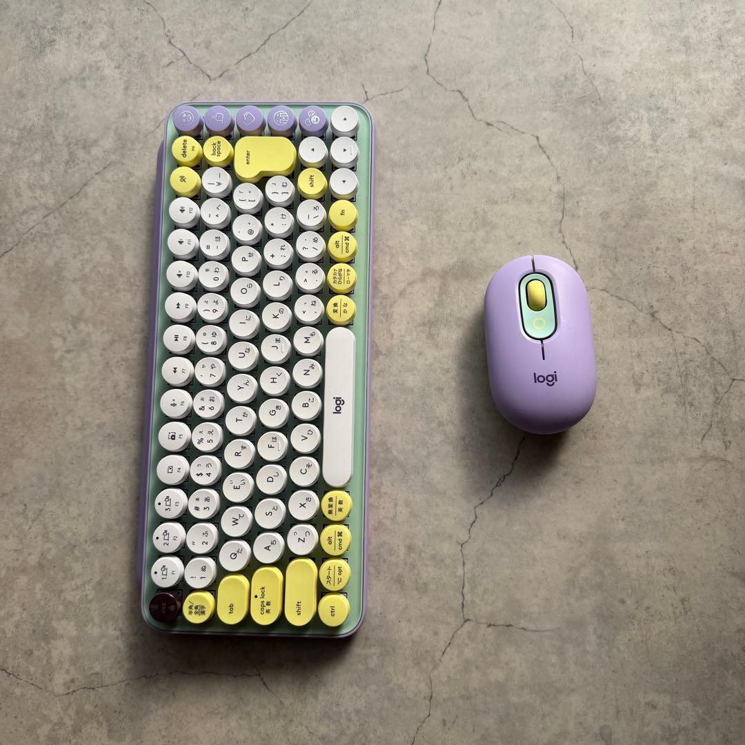 Logicool POP KEYS ワイヤレスキーボード マウスセット