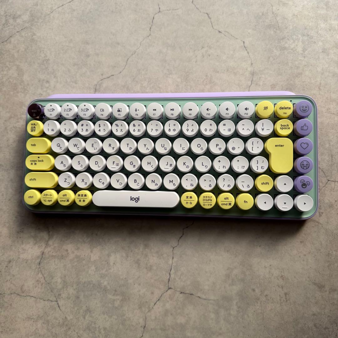 Logicool POP KEYS ワイヤレスキーボード マウスセット