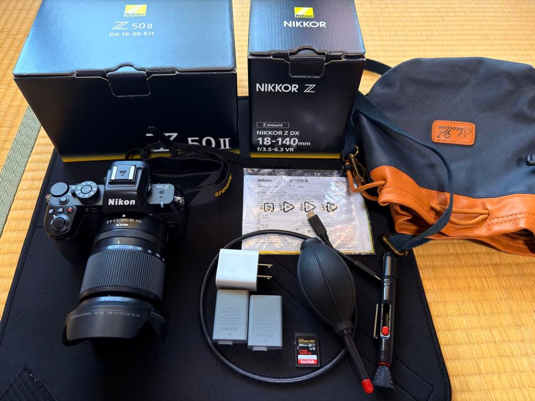 Nikon Z 50 II 18-140 mm ミラーレス一眼カメラセット