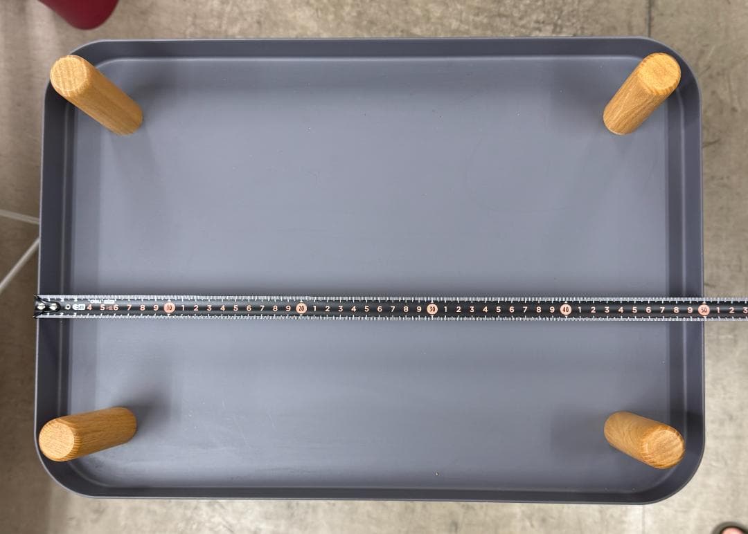 6*6様 【デンマークのデザイナーズワゴン】2段式キャスタートレイ