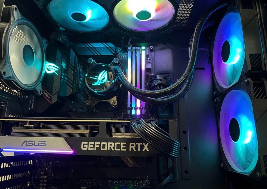 自作ゲーミングPC RTX 3070 3700X 32GB