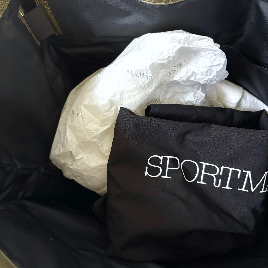 未使用保管品✨　SPORTMAX スポーツマックストートバッグ　大容量　軽量