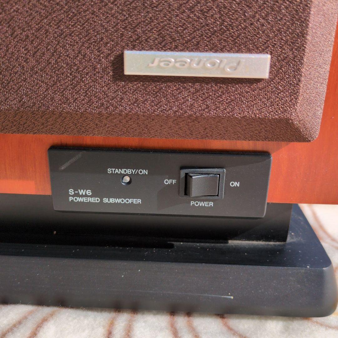 Pioneer パイオニア サブウーファー S-W6 スピーカー 楽器 音響