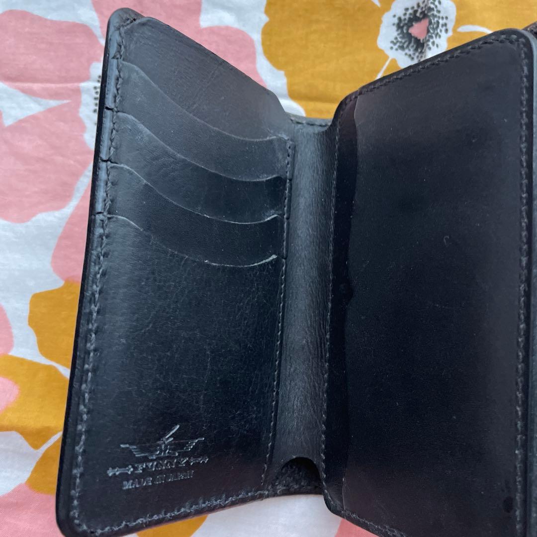 【美品　希少】FUNNYファニーミドルサイズ財布　オールレザー