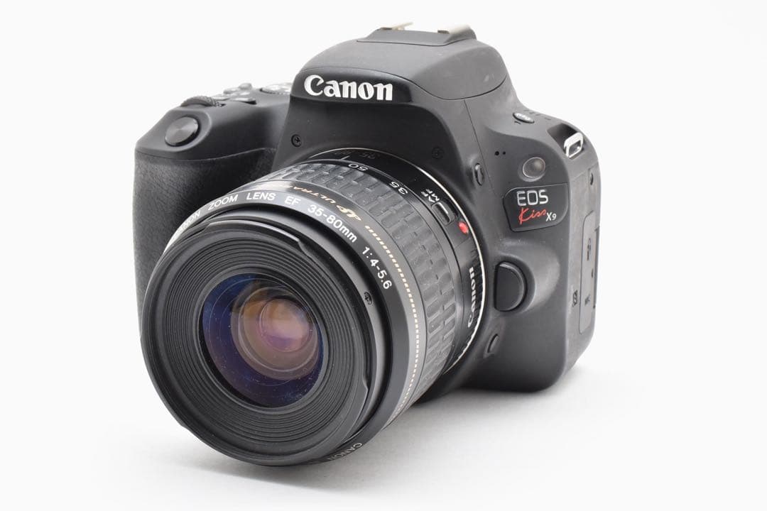 一眼レフカメラcanon kiss x9 標準レンズセット/EF 35-80mm