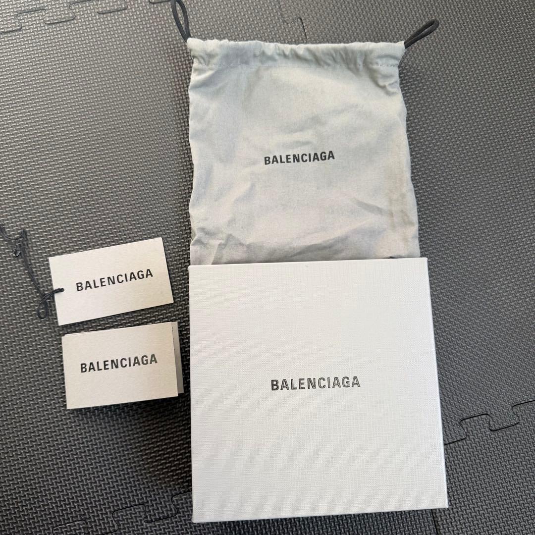 バレンシアガ BALENCIAGA BB モノグラム ロゴ ベルト ベージュ