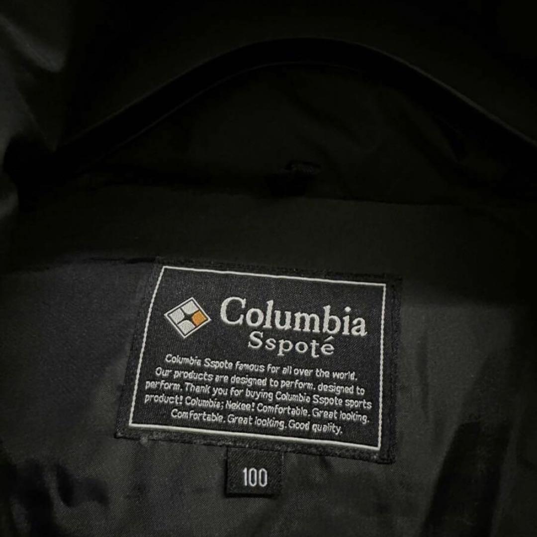 【美品】コロンビア　ダウン　ブラック　Lサイズ