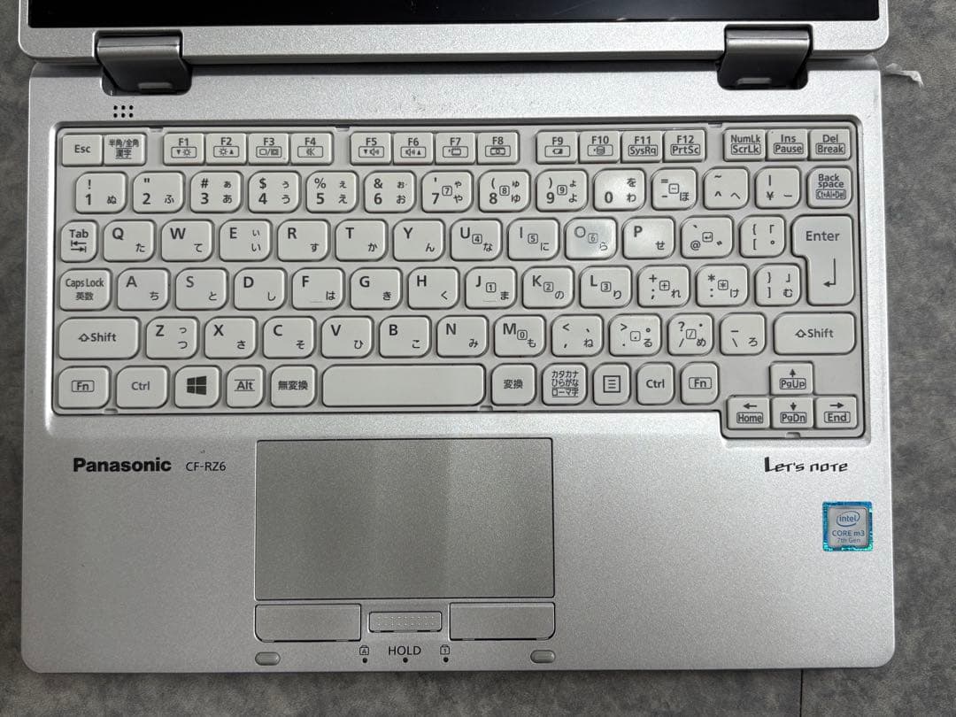 Panasonic CF-RZ6シルバー レッツノート　ジャンク