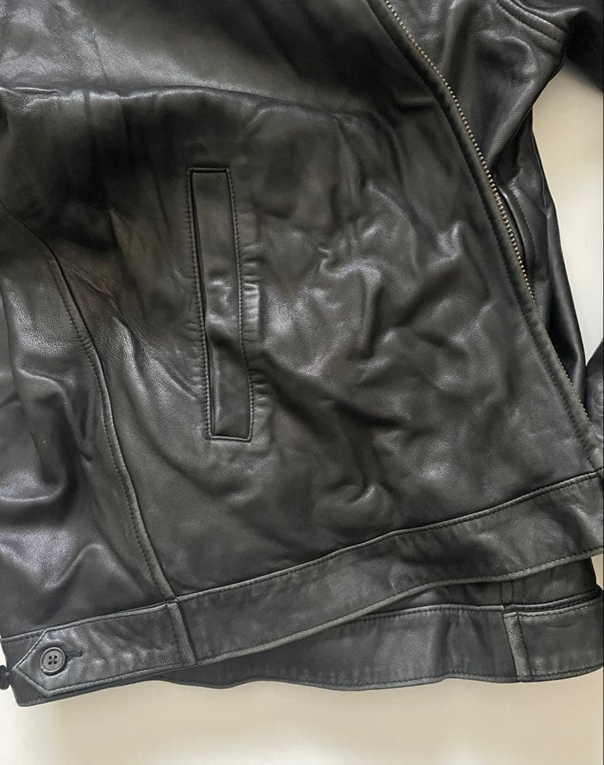 Polo by Ralph Lauren レザージャケット　LL ブラック