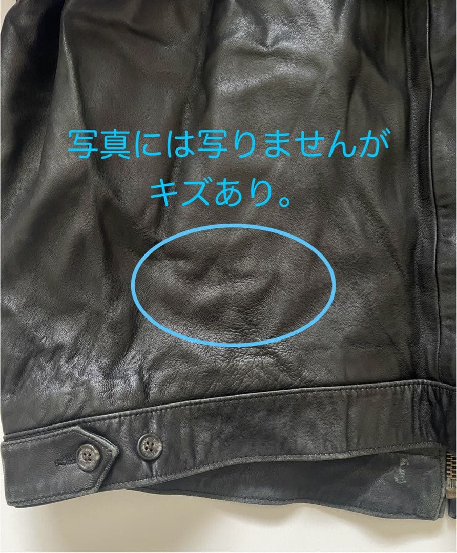 Polo by Ralph Lauren レザージャケット　LL ブラック