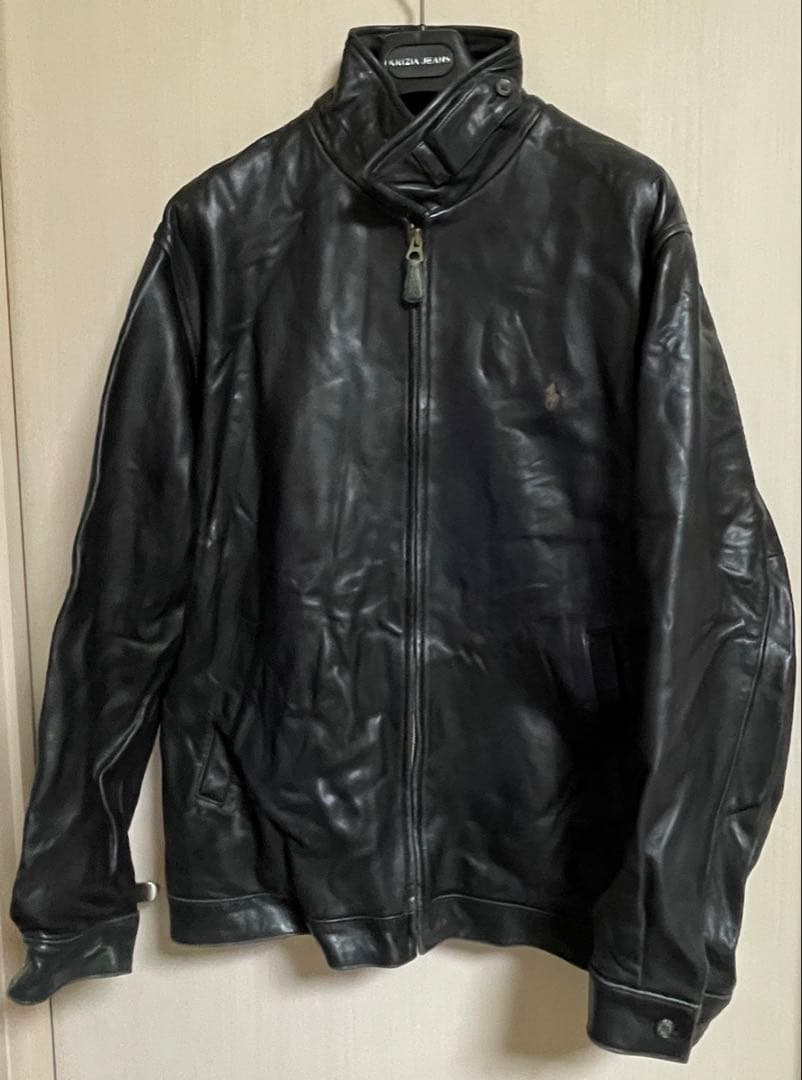 Polo by Ralph Lauren レザージャケット　LL ブラック