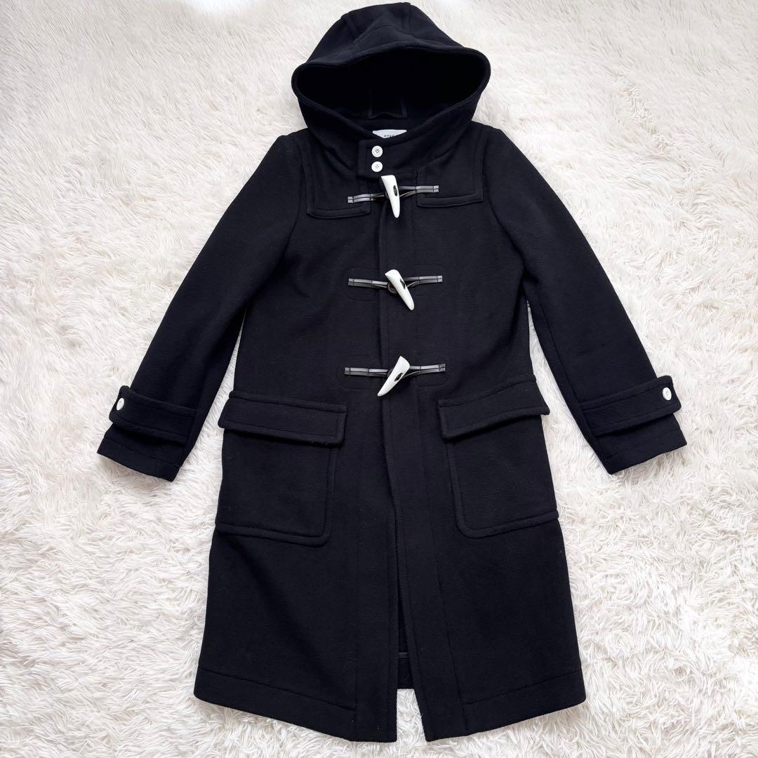 HYKE ハイク ダッフルコート サイズ 2 白トグル