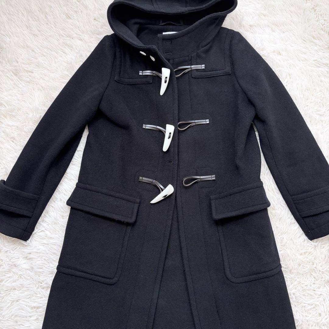 HYKE ハイク ダッフルコート サイズ 2 白トグル