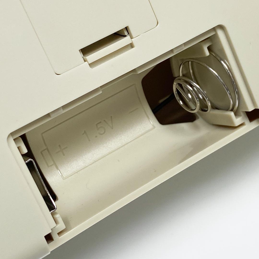 動作品 TWEMCO PEANUTS スヌーピー パタパタ時計