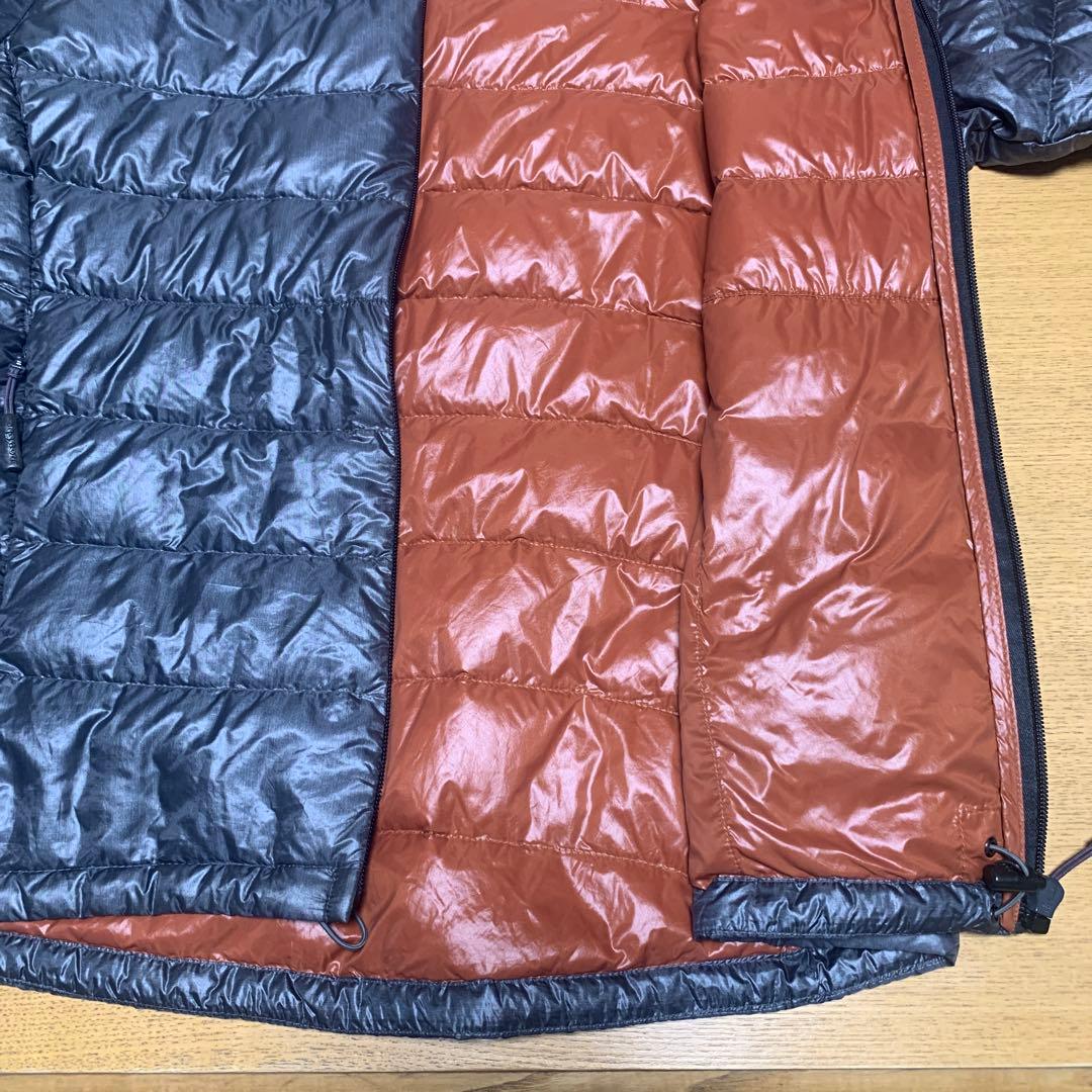 モンベル U.L. ダウンガイドパーカ ガンメタリック レディースM 廃盤