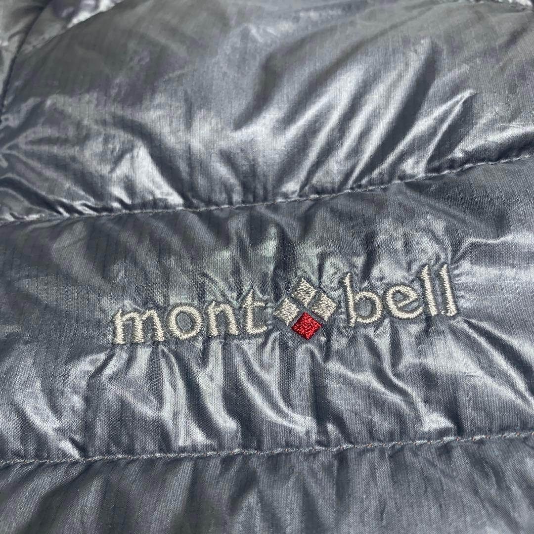 モンベル U.L. ダウンガイドパーカ ガンメタリック レディースM 廃盤
