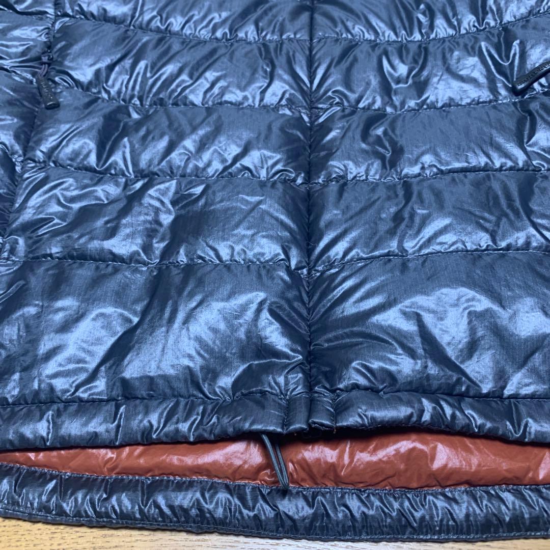 モンベル U.L. ダウンガイドパーカ ガンメタリック レディースM 廃盤