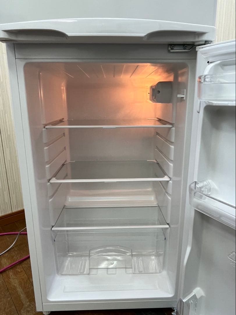 アイリスオーヤマ 2ドア 右開き 冷蔵庫 2022年 IRSD-12B-W